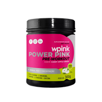 super power pink de maçã verde - pré-treino – 300g