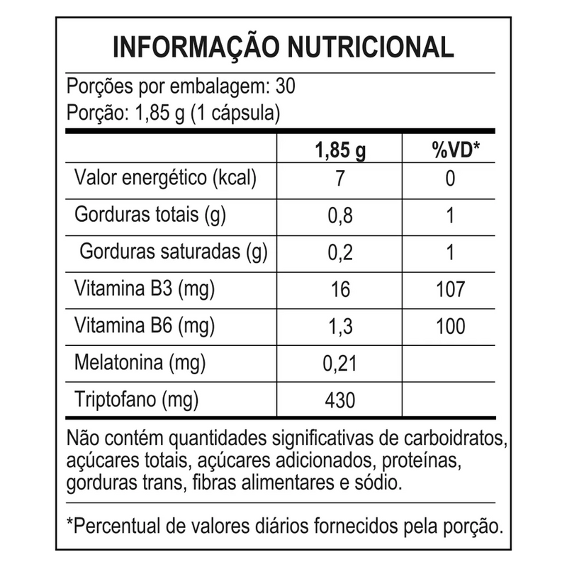 melatonina e triptofano
