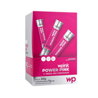 power pink de lichia - pré-treino – 300g