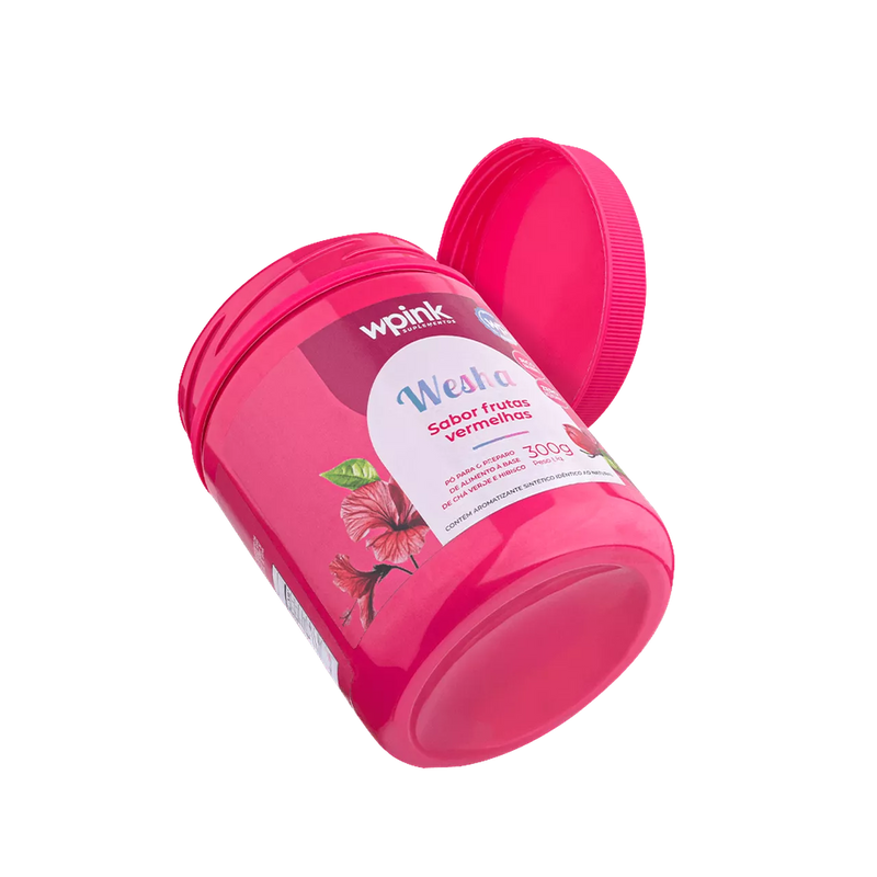 wesha chá verde e hibisco - 300g