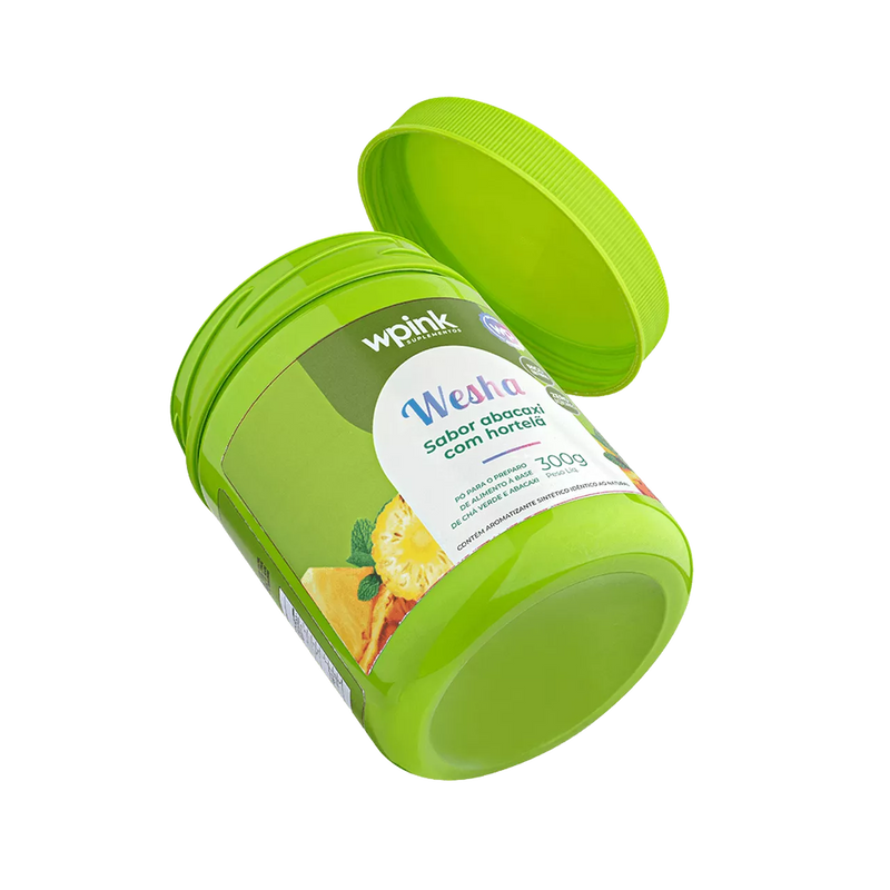 wesha chá verde e abacaxi - 300g